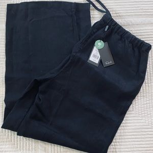 Rails - NWT “Emmie” Linen Pants, Black, Medium